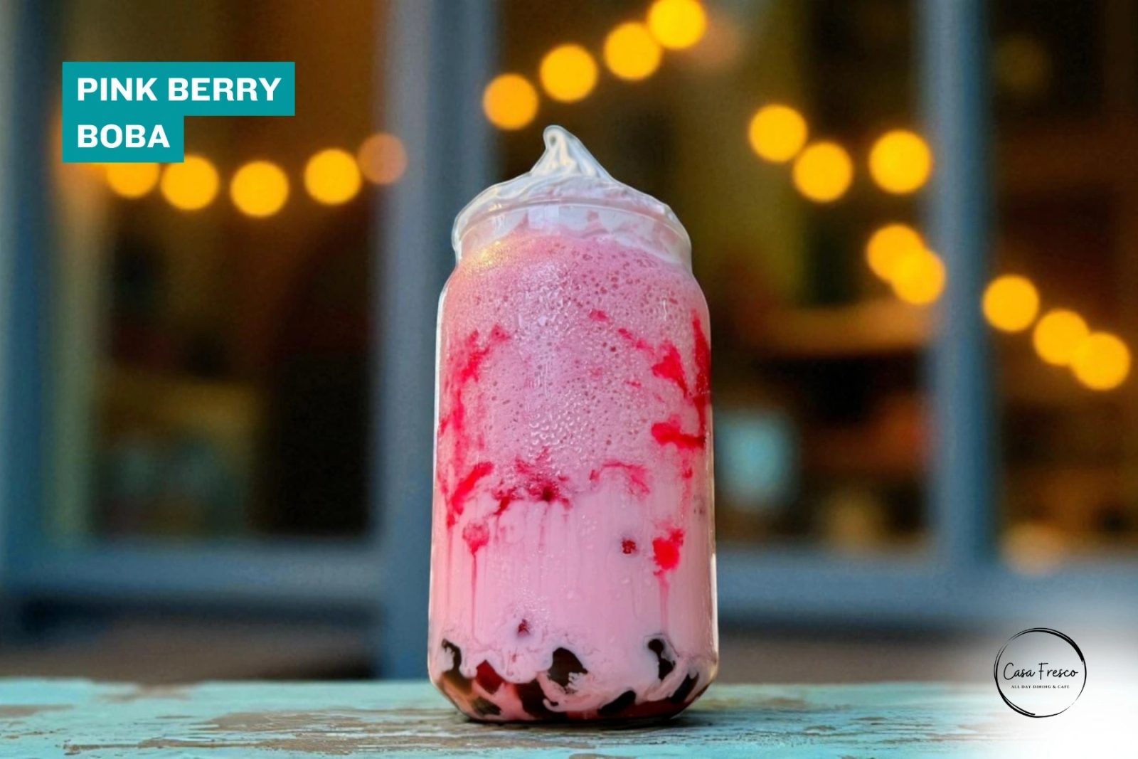Pink Berry Boba